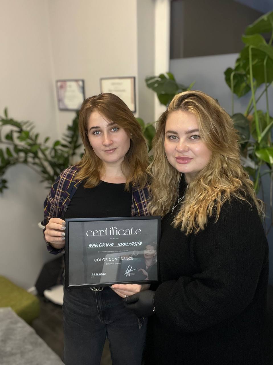 Випускниця академії Natalia Yunash №3