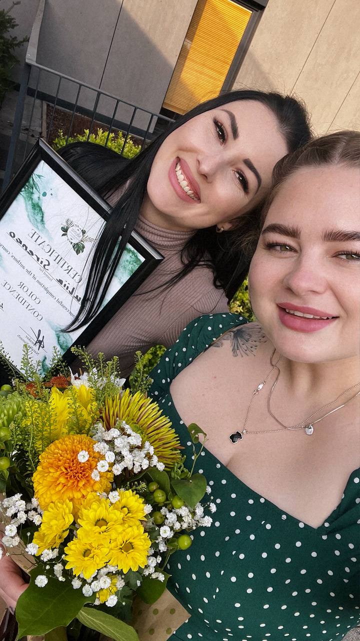 Випускниця академії Natalia Yunash №5